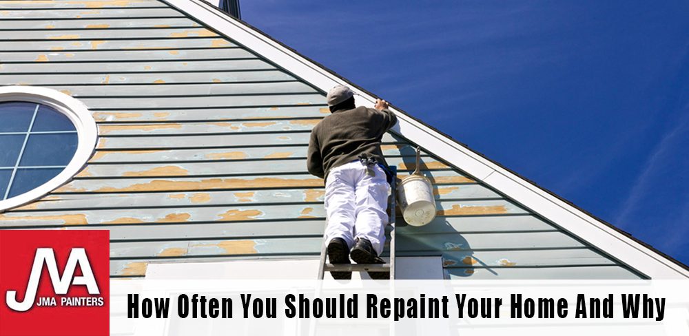 Advice from a painting company - How Often You Should Repaint Your Home And Why