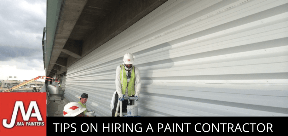 Tips on hiring a paint contractor