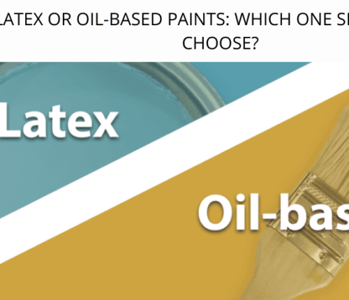 Latex or oil-based